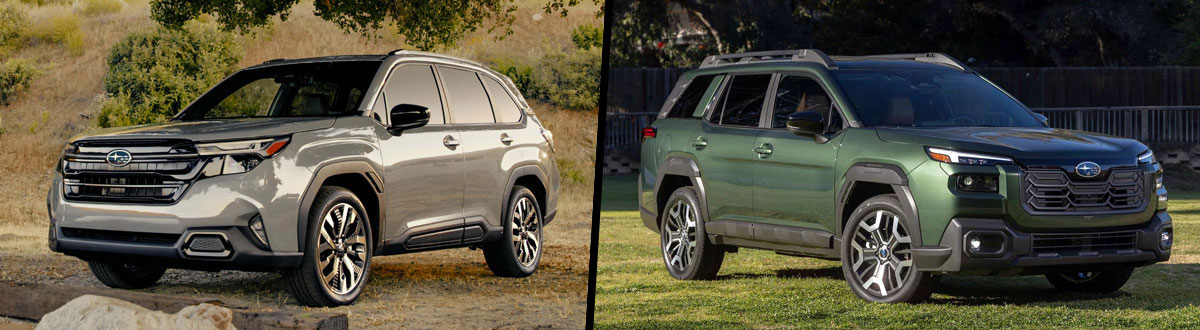 2026 Subaru Forester vs Subaru Outback