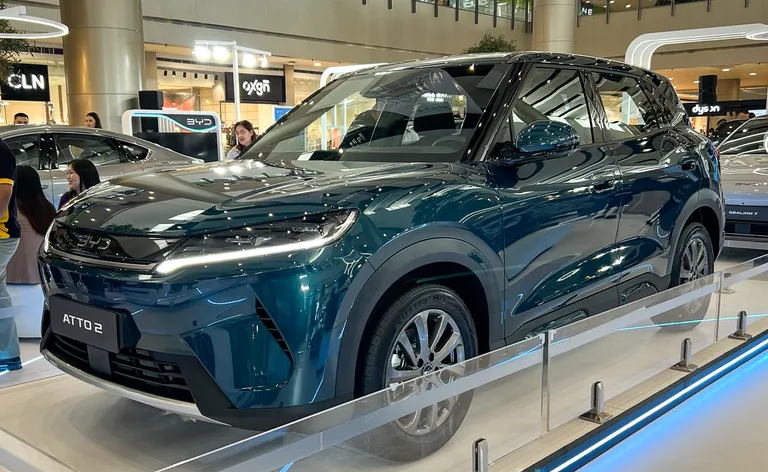 BYD Atto 2 DM-i PHEV at Clark Tech Tour