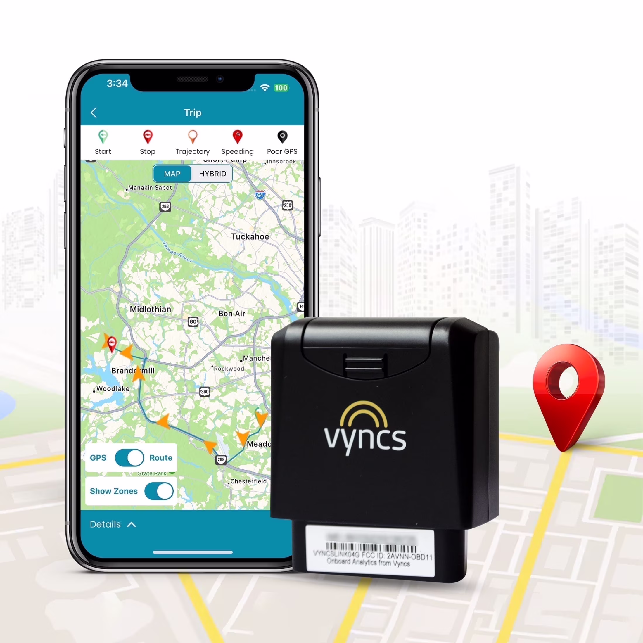 Vyncs GPS Tracker