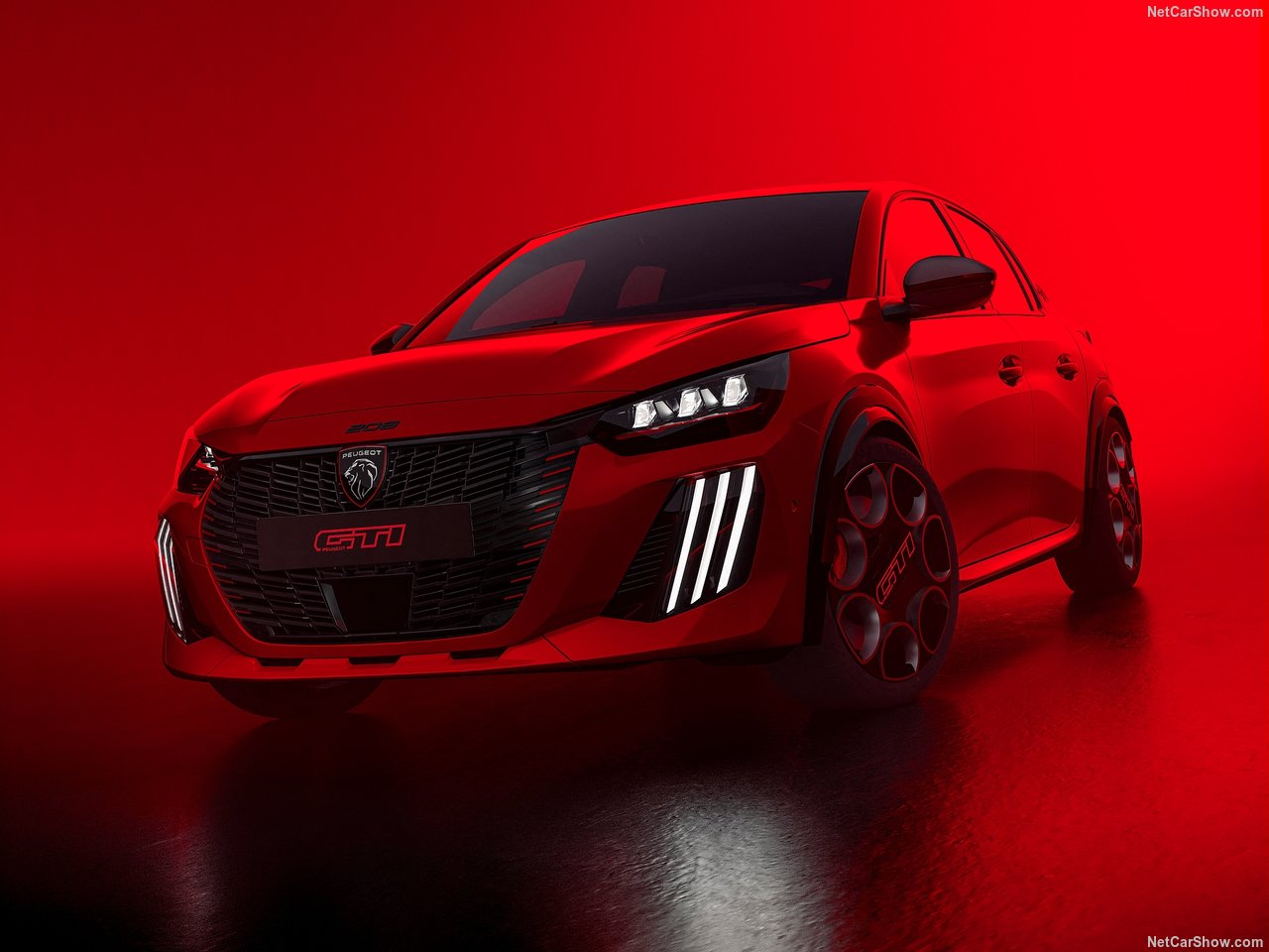 2026 Peugeot e-208 GTi Front View