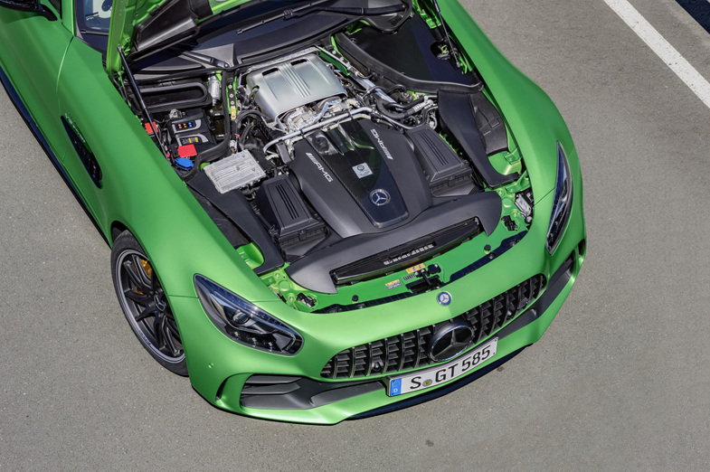 Mercedes-AMG GT R 4.0L Twin-Turbo V8 Engine