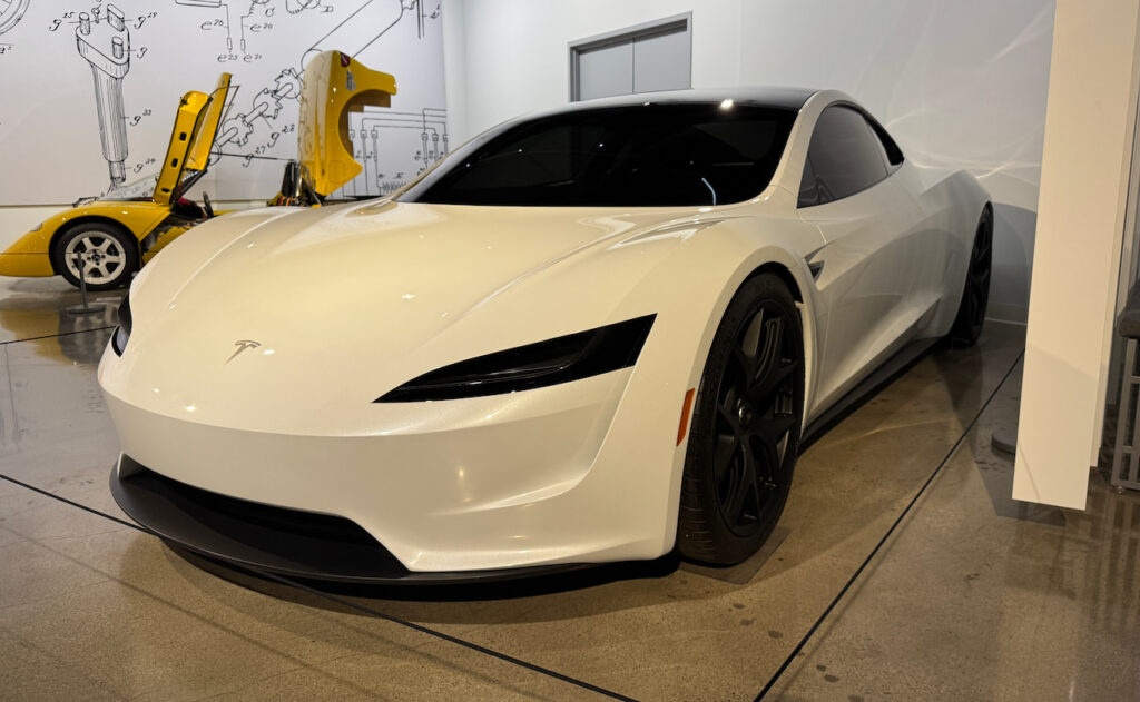Tesla Roadster Side Profile