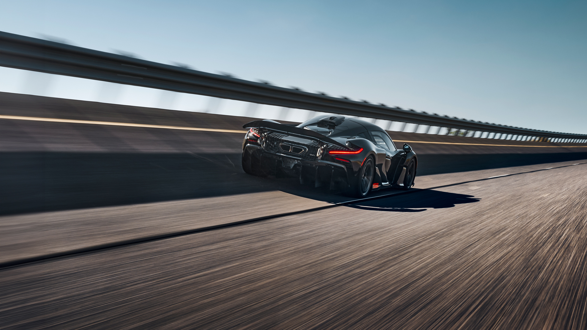 McLaren W1 Rear Aerodynamics and Active Aero Blade