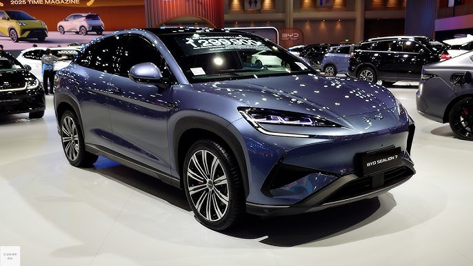 2026 BYD Sealion 07 EV Side Profile