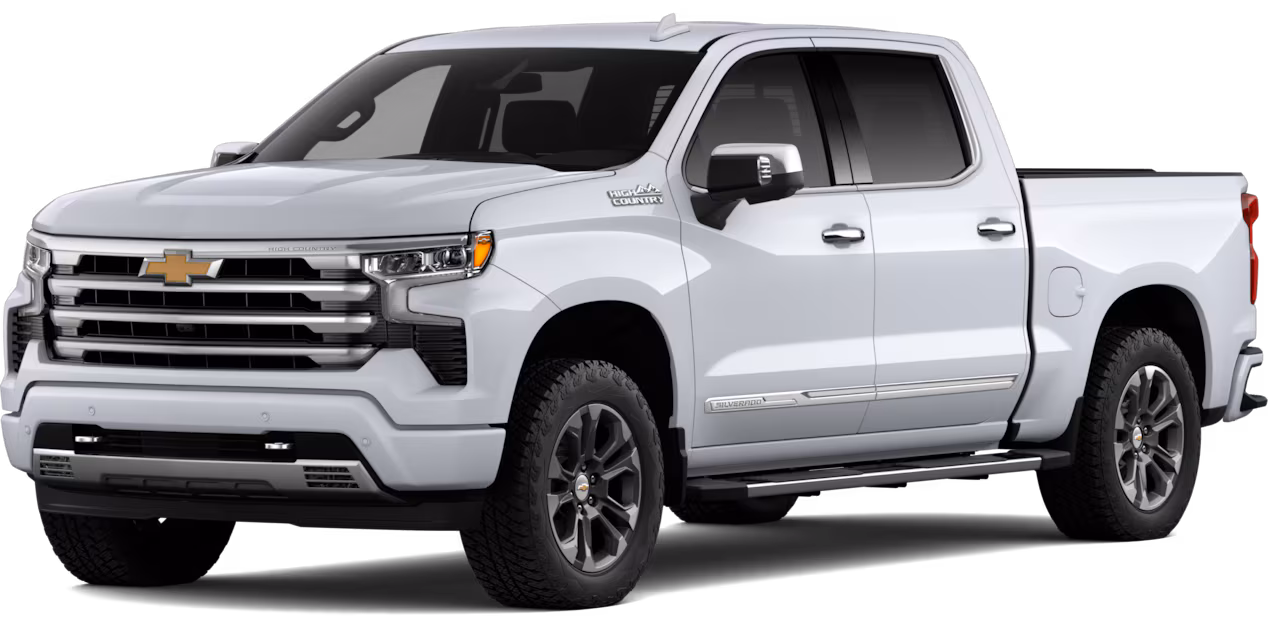 2026 Chevrolet Silverado 1500 Front and Side View